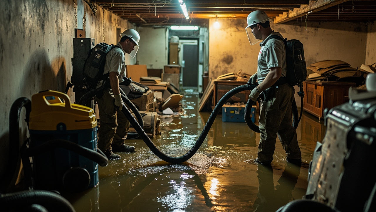 Our Basement Flood Restoration Process
