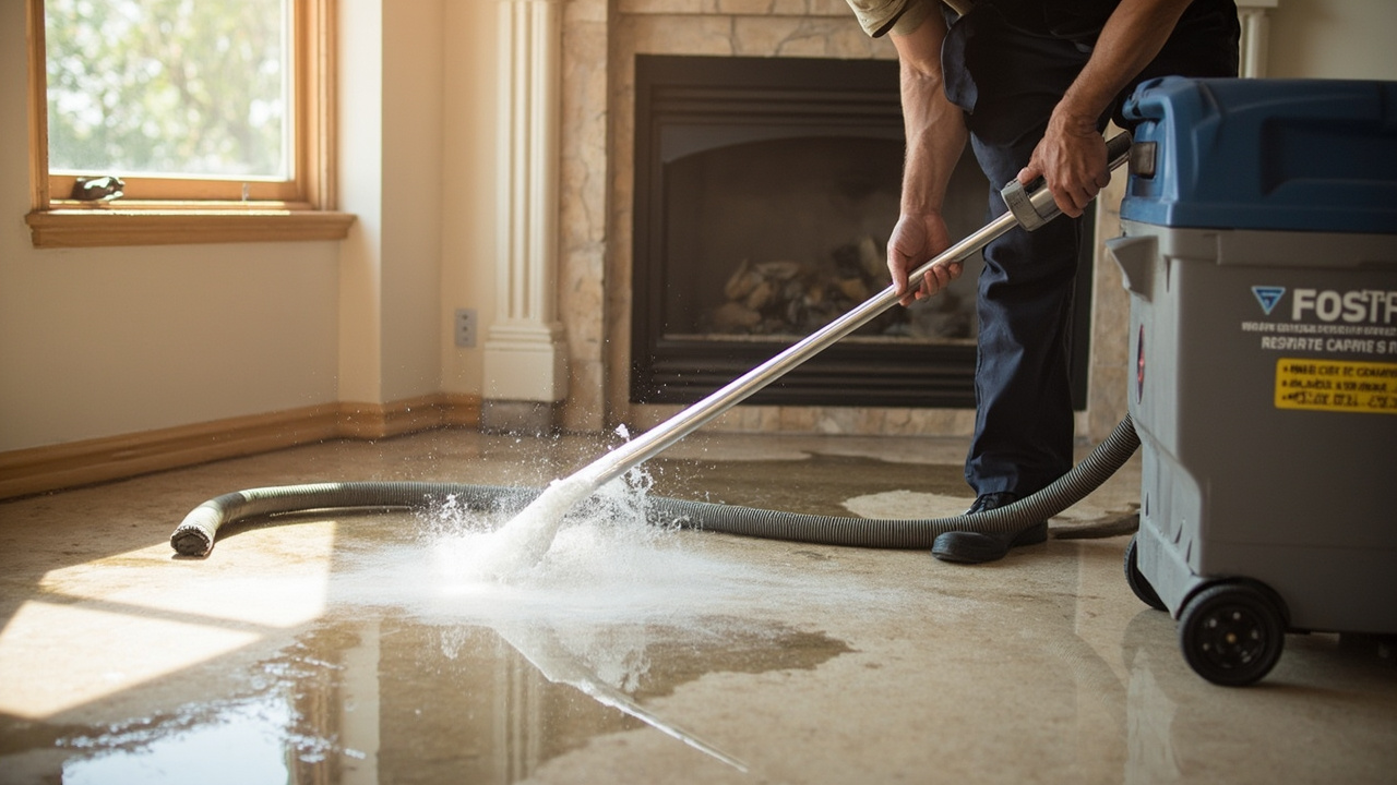 How Professional Carpet Water Extraction Stops Damage in Its Tracks