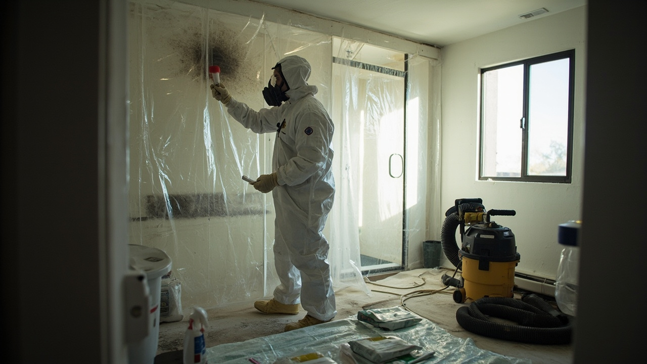 Emergency Mold Containment in Sacramento – Professional Response Within 60 Minutes