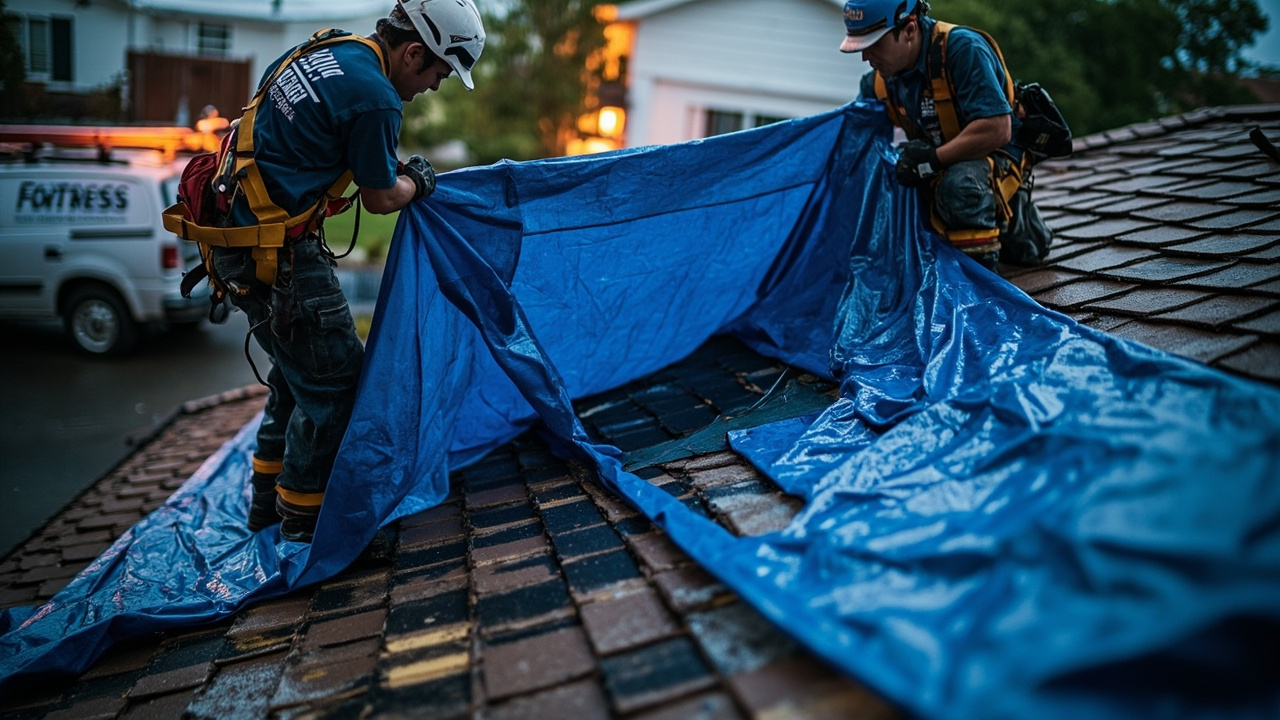 Emergency Roof Leak Tarping in Sacramento – Fast Response in 60 Minutes or Less