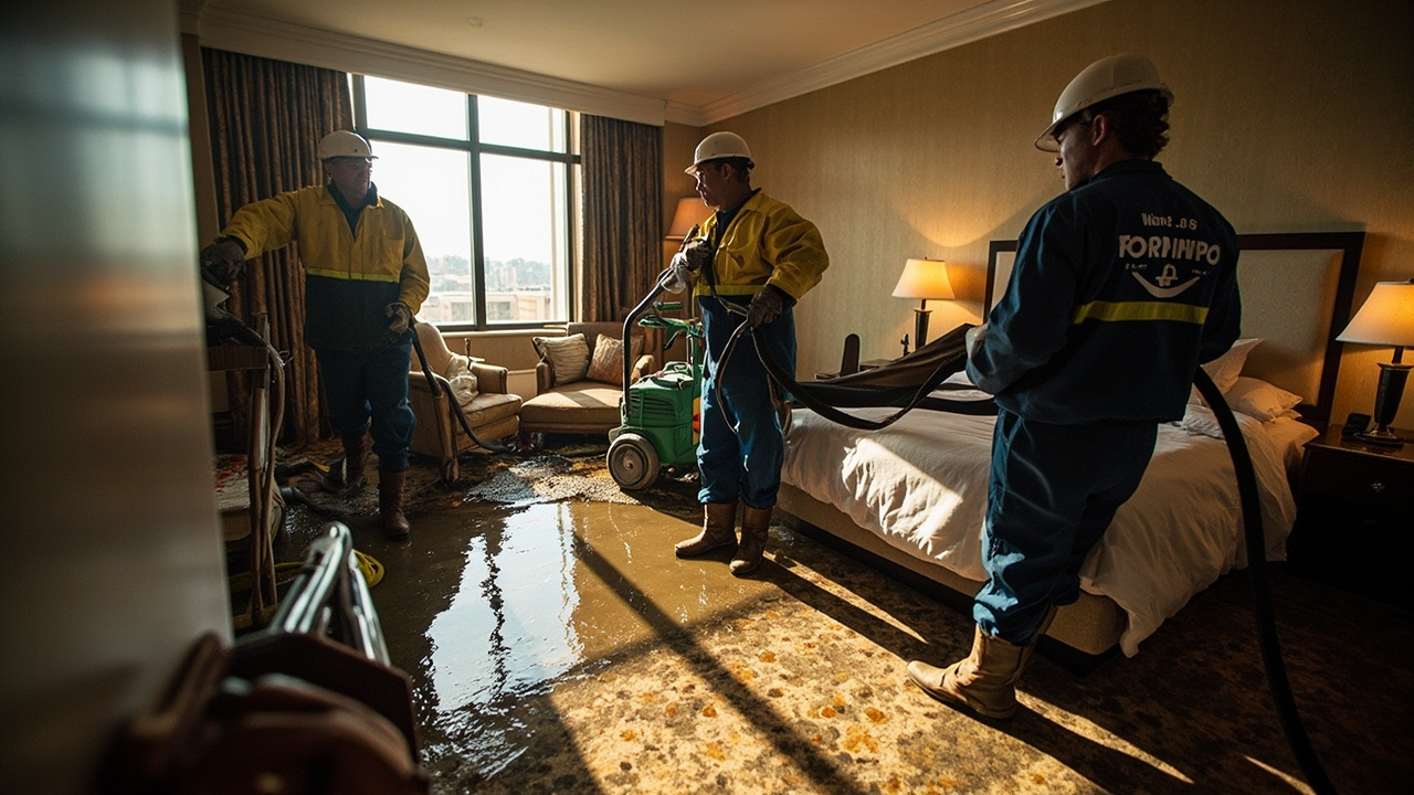 Commercial-Grade Hospitality Water Removal That Matches Hotel Operating Standards