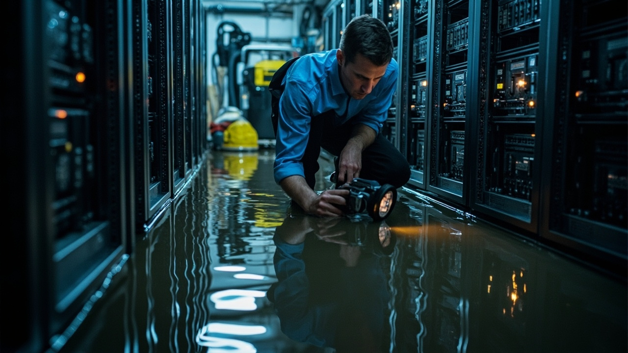 The Critical Difference Between Standard Commercial Extraction and Data Center Water Damage Restoration