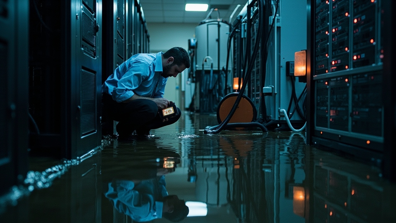 Server Room Water Damage Sacramento – Minimize Downtime with Enterprise-Grade IT Room Water Mitigation
