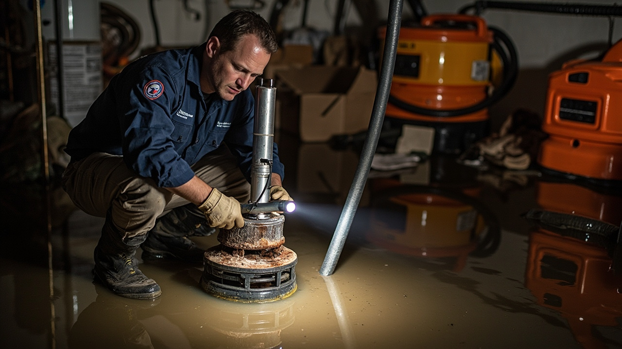 Sump Pump Failure Cleanup in Sacramento – 24/7 Emergency Response Within 60 Minutes