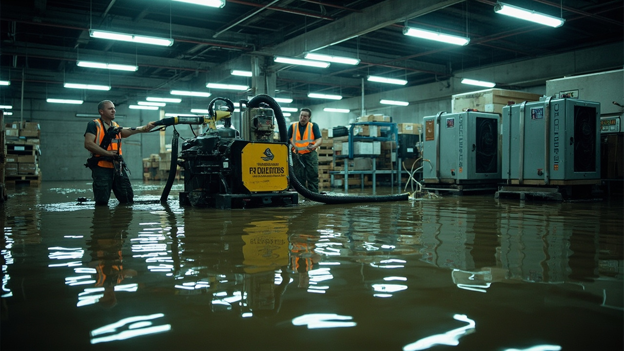 Our Industrial Flood Recovery Protocol Minimizes Disruption and Protects Your Bottom Line