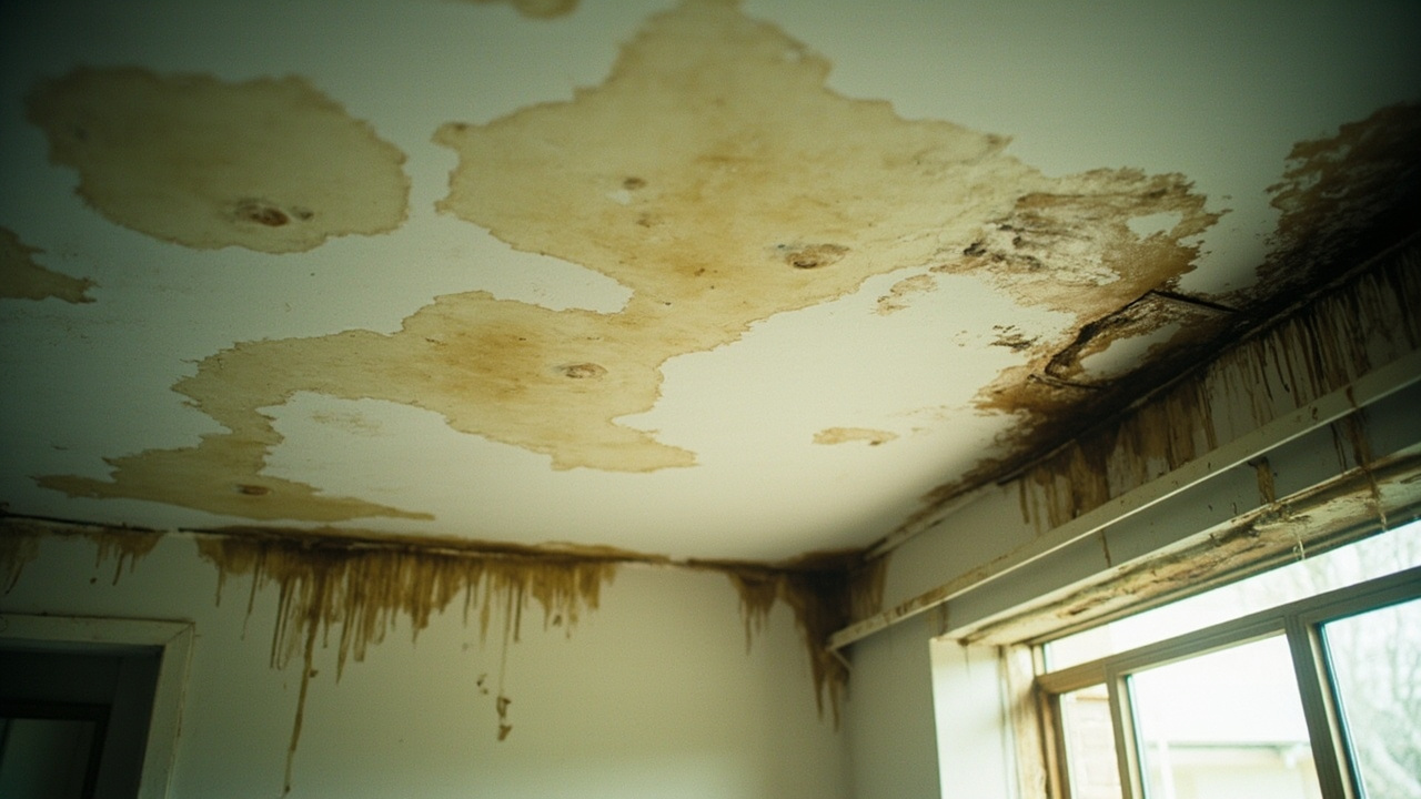 How We Diagnose and Repair Water Stains Correctly